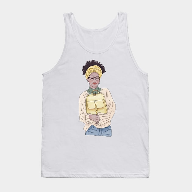 School girl (5) Tank Top by piscoletters